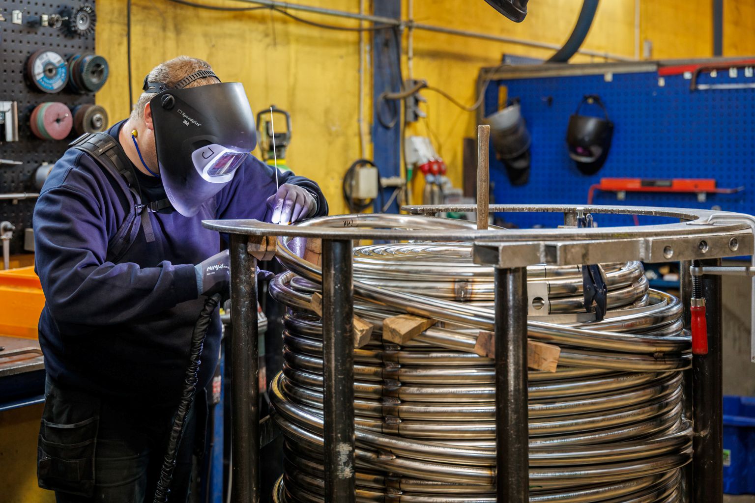 rustfri svejsning - welding - Engskov Maskinfabrik